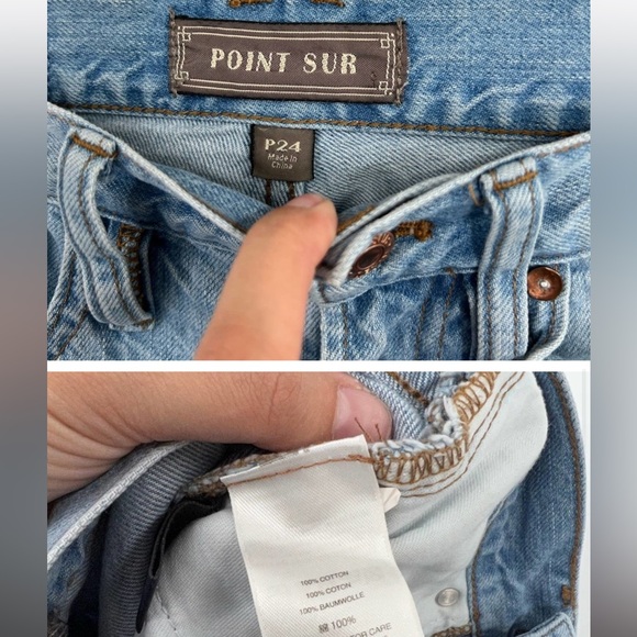 Point Sur J. Crew High Rise Retro Straight Leg Jeans - Picture 4 of 5